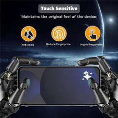 Coque transparente anti-rayures en TPU pour Samsung Galaxy S25 FE + protection d'écran 2,5D à bords incurvés 