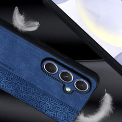 AZNS For Samsung Galaxy S25 FE Case Protective PU Leather Covered TPU Phone Shell