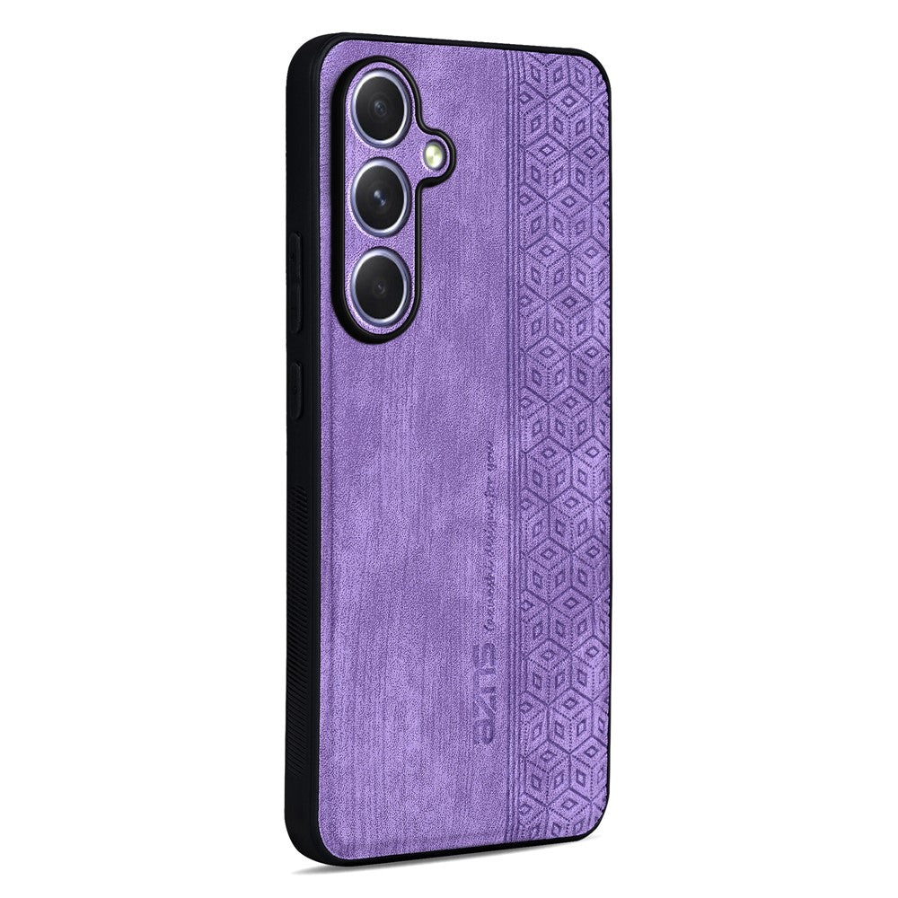 AZNS For Samsung Galaxy S25 FE Case Protective PU Leather Covered TPU Phone Shell
