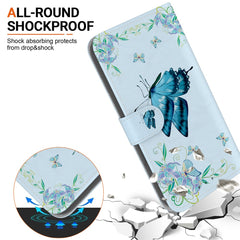Für Samsung Galaxy S25 FE Brieftaschen-Telefonhülle Anti-Drop-Musterdruck Leder-Flip-Cover mit Riemen 