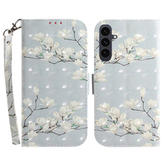 For Samsung Galaxy S25 FE Case Pattern Printing Leather Wallet Phone Cover with Wrist Strap