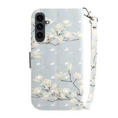 For Samsung Galaxy S25 FE Case Pattern Printing Leather Wallet Phone Cover with Wrist Strap