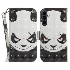 For Samsung Galaxy S25 FE Case Pattern Printing Leather Wallet Phone Cover with Wrist Strap