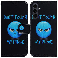 Étui portefeuille en cuir imprimé pour Samsung Galaxy S25 FE 
