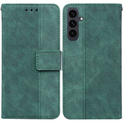 Für Samsung Galaxy S25 FE Hülle Geometrie Muster Leder Brieftasche Telefonabdeckung mit Handschlaufe 