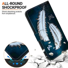 Für Samsung Galaxy S25 FE Hülle Musterdruck Leder Flip Wallet Telefonabdeckung mit Lanyard 
