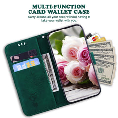 Coque portefeuille en cuir PU avec dragonne pour Samsung Galaxy S25 FE, motif papillon et fleur 