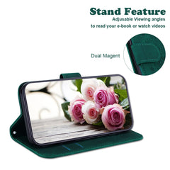 Coque portefeuille en cuir PU avec dragonne pour Samsung Galaxy S25 FE, motif papillon et fleur 