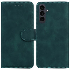 Étui portefeuille en cuir de couleur unie pour Samsung Galaxy S25 FE 