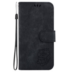 Étui portefeuille en cuir antichoc avec dragonne pour Samsung Galaxy S25 FE, motif tigre 