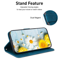 Étui en cuir avec dragonne pour Samsung Galaxy S25 FE, motif lys et fleurs 