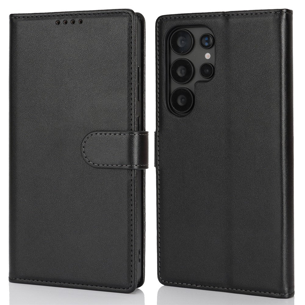 Für Samsung Galaxy S24 Ultra Stand Case Stoßfeste Leder Brieftasche Telefonabdeckung 