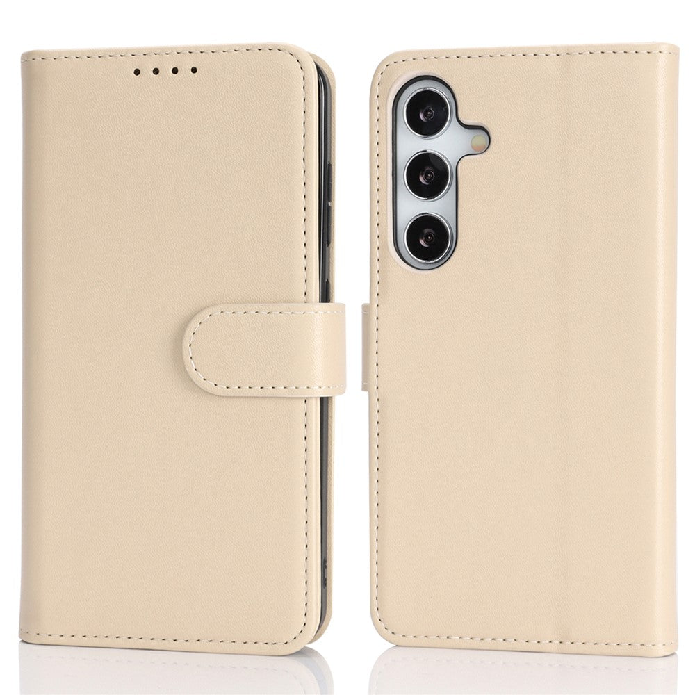 Für Samsung Galaxy S25 Stand Case Stoßfeste Leder Brieftasche Telefonabdeckung 