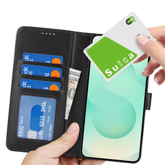 For Samsung Galaxy S25+ Stand Case Shockproof Leather Wallet Phone Cover