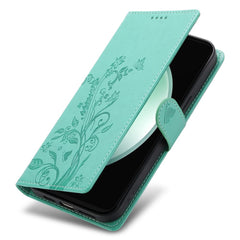 Étui portefeuille en cuir PU avec dragonne pour Samsung Galaxy S25 FE, motif papillon et fleurs 