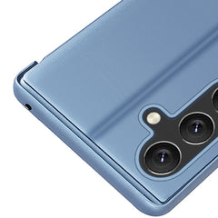 Für Samsung Galaxy S25 FE Hülle Sichtfenster Ständer Leder Flip Phone Cover 