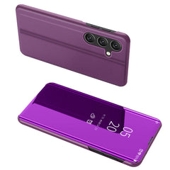 Für Samsung Galaxy S25 FE Hülle Sichtfenster Ständer Leder Flip Phone Cover 