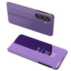Für Samsung Galaxy S25 FE Hülle Sichtfenster Ständer Leder Flip Phone Cover 