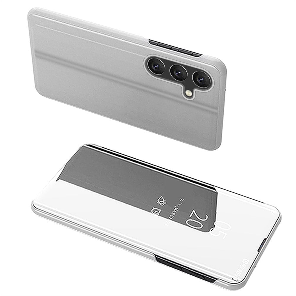 Für Samsung Galaxy S25 FE Hülle Sichtfenster Ständer Leder Flip Phone Cover 