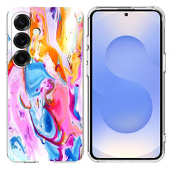 For Samsung Galaxy S25 FE Case Marble Pattern Printing Soft TPU Phone Cover