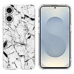 Soft TPU Case for Samsung Galaxy S25 Edge Marble Pattern Printing Phone Cover