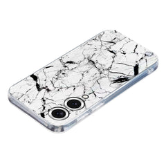 Soft TPU Case for Samsung Galaxy S25 Edge Marble Pattern Printing Phone Cover