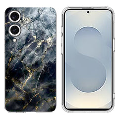 Soft TPU Case for Samsung Galaxy S25 Edge Marble Pattern Printing Phone Cover