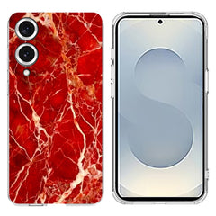 Soft TPU Case for Samsung Galaxy S25 Edge Marble Pattern Printing Phone Cover