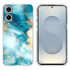 Soft TPU Case for Samsung Galaxy S25 Edge Marble Pattern Printing Phone Cover
