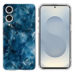Soft TPU Case for Samsung Galaxy S25 Edge Marble Pattern Printing Phone Cover
