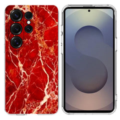 For Samsung Galaxy S25 Ultra Case Marble Pattern Printing Soft TPU Phone Cover