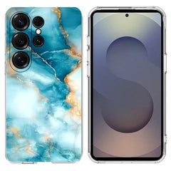 For Samsung Galaxy S25 Ultra Case Marble Pattern Printing Soft TPU Phone Cover