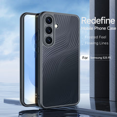 For Samsung Galaxy S25 FE Case DUX DUCIS Aimo Series TPU+PC Matte Drop-proof Phone Cover (REACH Certification)