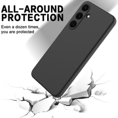 Für Samsung Galaxy S25 FE Flüssigsilikonhülle Telefonrückseite mit Handschlaufe 