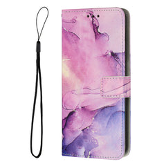 For Samsung Galaxy S25 FE Stand Case Marble Pattern PU Leather Wallet Phone Cover