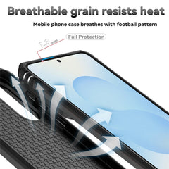 For Samsung Galaxy S25 Edge Case PC + TPU Phone Cover with Lens Protection Kickstand