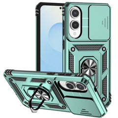 For Samsung Galaxy S25 Edge Case PC + TPU Phone Cover with Lens Protection Kickstand