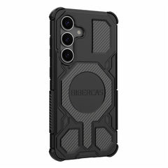 Coque BIBERCAS J-16 Series pour Samsung Galaxy S25, compatible avec MagSafe, anti-chute, TPU + PC 