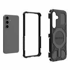 BIBERCAS J-16 Series For Samsung Galaxy S25+ Case Compatible with MagSafe Anti Drop TPU + PC Phone Cover