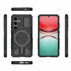 BIBERCAS J-16 Series For Samsung Galaxy S25+ Case Compatible with MagSafe Anti Drop TPU + PC Phone Cover