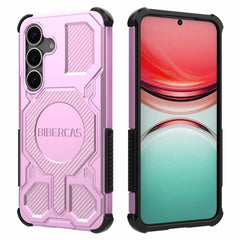 BIBERCAS J-16 Series For Samsung Galaxy S25+ Case Compatible with MagSafe Anti Drop TPU + PC Phone Cover
