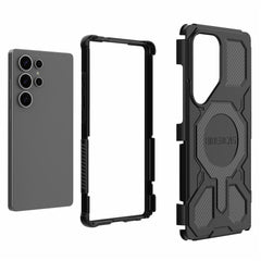 BIBERCAS J-16 Series For Samsung Galaxy S25 Ultra Case Compatible with MagSafe Anti Drop TPU + PC Phone Cover