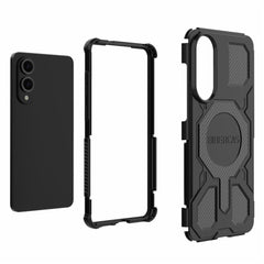 BIBERCAS J-16 Series For Samsung Galaxy S25 Edge Case Compatible with MagSafe Anti Drop TPU + PC Phone Cover