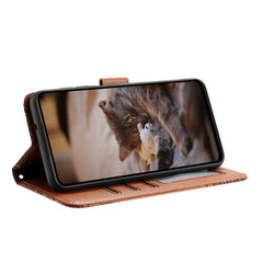 For Samsung Galaxy S25 FE Case with Wrist Strap Leather Phone Cover Wall Cats Pattern