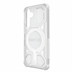 BIBERCAS J-16 Transparent Series For Samsung Galaxy S25+ Case Compatible with MagSafe TPU + PC Phone Cover