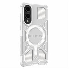 BIBERCAS J-16 Transparent Series For Samsung Galaxy S25 Edge Case Compatible with MagSafe TPU + PC Phone Cover