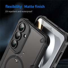 Coque magnétique pour Samsung Galaxy S25 FE compatible MagSafe TPU + PC 