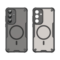Coque magnétique pour Samsung Galaxy S25 FE compatible MagSafe TPU + PC 