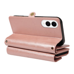 For Samsung Galaxy S25 Edge Case YIKATU YK-008 Zipper Wallet Leather Phone Cover with Shoulder Strap