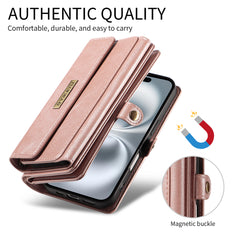 For Samsung Galaxy S25 Edge Case YIKATU YK-008 Zipper Wallet Leather Phone Cover with Shoulder Strap